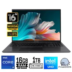ASUS - Laptop Asus VivoBook 16 X1605VA-MB2560 Intel Core 9 270H Ram 16Gb SSD 1Tb 16"WUXGA FreeDos
