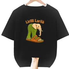 GENERICO - Polo Lirili Larila de Tralalero Tralala Algodon - Tallas 4 hasta XL