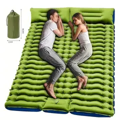 GENERICO - Colchoneta Inflable Ultra Resistente Para Camping 2 Personas