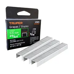 TRUPER - Grapas 5/16 8,0mm Et-21-5/16 Tapizar 1000