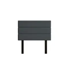 MUEBLES MACRUMO - Cabecera Moty King Color gris oscuro