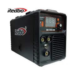 REDBO - SOLDADORA INVERTER MIG-130SS DE 5kg + ½ DE ALAMBRE FLUX