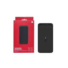 XIAOMI - XIAOMI POWER BANK 20000MAH DE 18W CARGA RAPIDA SALIDA USB
