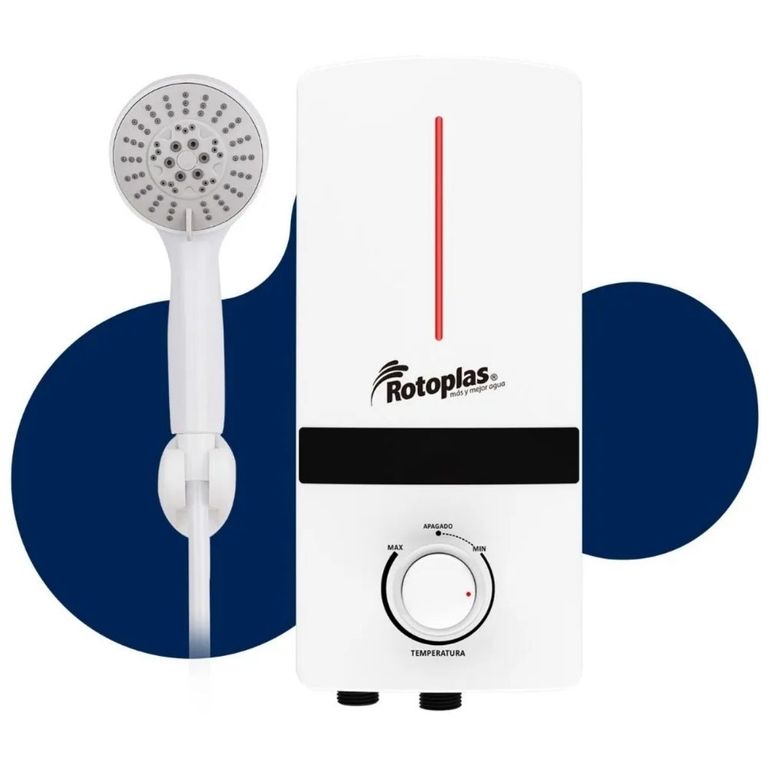 Rapiducha Eléctrica Rotoplas Spazio 5500W Blanco