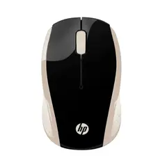 HEWLETT PACKARD - MOUSE HP 200 SILK GOLD WIRELESS MOUSE PN 2HU83AAABL