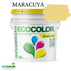 ECOCOLOR - PINTURA ECODURABLE MARACUYA 1GL