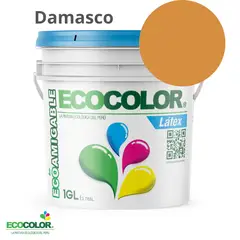 ECOCOLOR - PINTURA LATEX DAMASCO 1GL