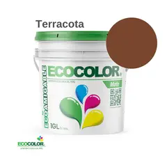 ECOCOLOR - PINTURA MATE TERRACOTA 1GL