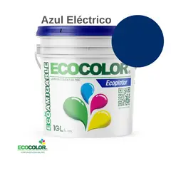 ECOCOLOR - PINTURA ECOPINTOR AZUL ELECTRICO 1GL