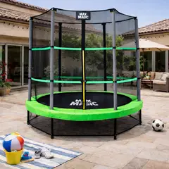 ATLETIS - Cama Elástica 140 cm Verde