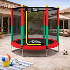 ATLETIS - Cama Elástica 152 cm Rojo