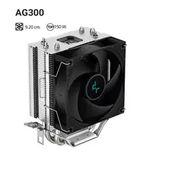 DEEPCOOL - Disipador Por Aire AG300 9.20 cm.150 W. Altura: 129mm