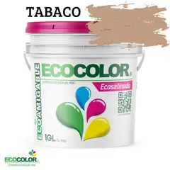 ECOCOLOR - PINTURA ECOSATINADO TABAC 1GL
