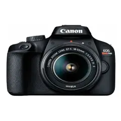 CANON - Cámara EOS Rebel T100 + Lente 18-55mm III DSLR - Color Negro