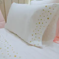PLUMAS - Juego de Sábanas Golden Star