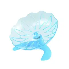 GENERICO - Rueda disco giratorio para hamsters color azul