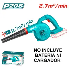 TOTAL TOOLS - Soplador Inalámbrica 20v Pc Auto -TABLI20028