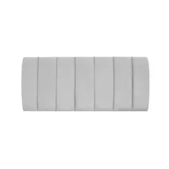 MUEBLES MACRUMO - Cabecera Aurea King Color Gris claro