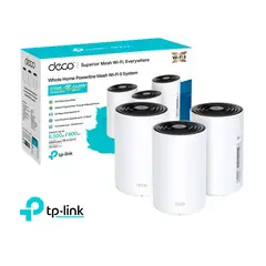 TP LINK - Sistema Mesh Tp-Link Deco Px50 3-Pack Dual-Band Wifi 6 Plc Ai Ax3000 Mas G1500