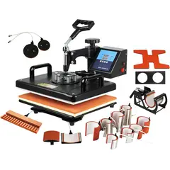 ANYHOGAR - Máquina De Prensado Térmico Cnc 15 En 1 Mejorada