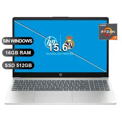 HP - Laptop 15-fc0012LA RYZEN7-7730U 16GB RAM 512GB SSD 156 SIN WINDOWS 802N1LA