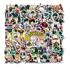 GENERICO - My Hero Academia  - 25 Pegatinas 5 a 8 cm