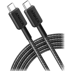 ANKER - Cable USB-C a USB-C 60W 180cm Carga Rápida Trenzado - A81F6H11