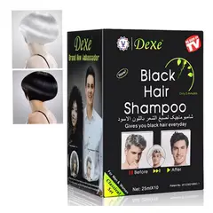 DEXE - BLACK HAIR TINTE PARA CABELLO NEGRO 10 UNIDADES