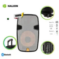 HALION - Parlante Activo 15" PHA-15MB 2000 WATTS
