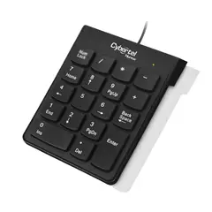 CYBERTEL - Teclado Numérico USB Hunter para PC y Laptop