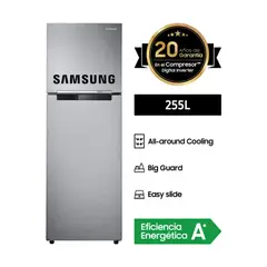 SAMSUNG - Refrigeradora Samsung 255L RT25FARADS8 No Frost - Silver