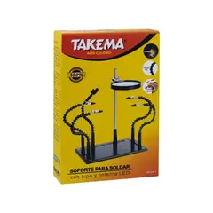 TAKEMA - SOPORTE PARA SOLDAR CON LUPA TAKEMA ZD-11P-1