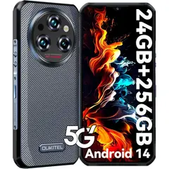 DOOGEE - OUKITEL WP35 Celular 5G 24GB+256GB 11000mAh Doble SIM Smartphone