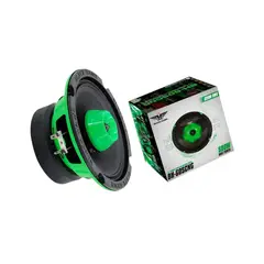 BLACK HAWK - Parlante Medio Rango con Tweeter Incluido y luz led 6 Pulgadas 500W
