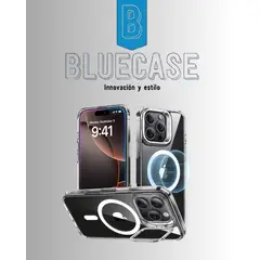 CASE - MAGSAFE CON PARANTE DE CAMARA PARA IPHONE 16 PRO MAX - TRANSPARENTE