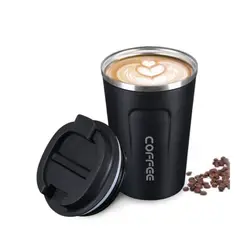 GENERICO - Vaso Inteligente para Cafe con Pantalla de 510ml en Negro