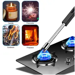 GENERICO - Encendedor Eléctrico Recargable Flexible Con Luz Indicadora