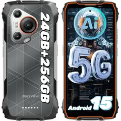 BLACKVIEW - BL7000 5G Celular 24GB+256GB Android15 Smartphone