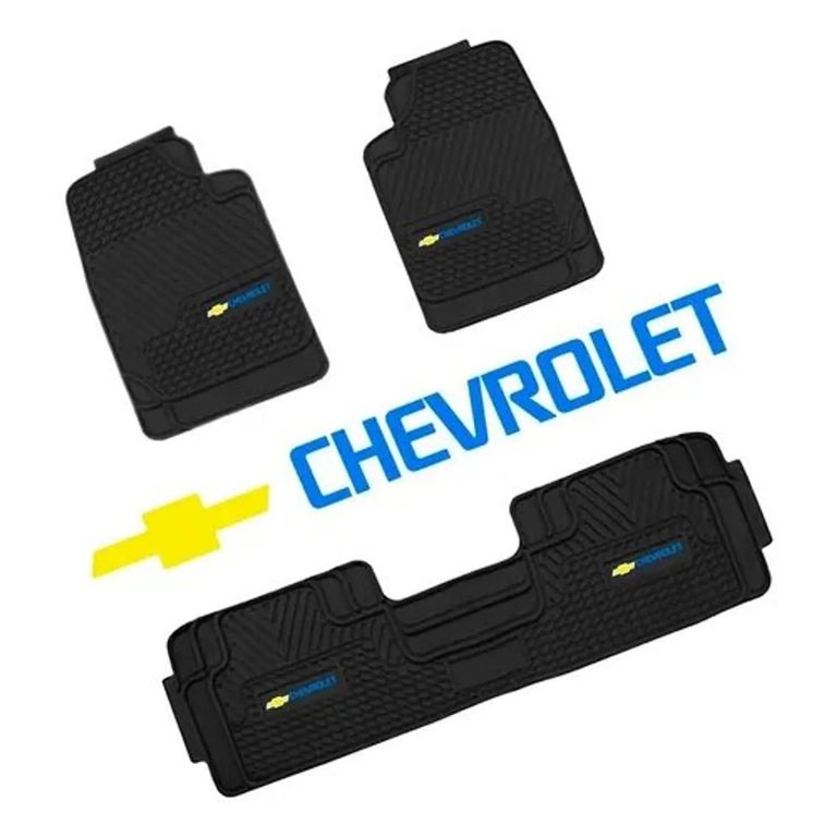 Piso Chevrolet para Autos y Camionetas - PVC 3 Piezas
