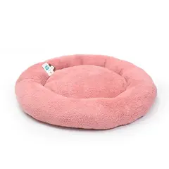 MULTITOP - Ruffo Cama Mascota Peluche Dona Grande Rosado