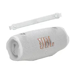 JBL - Charge 6 Parlante Bluetooth con correa hasta 28 horas - Blanco