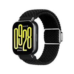 GENERICO - Correa de Nylon Para Redmi Watch 5 Active con Broche Magnético negro