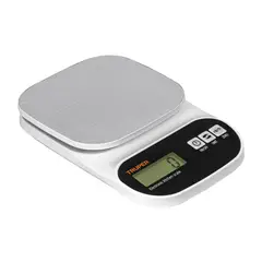 Truper - Balanza digital para cocina plato de acero inox 5kg Truper