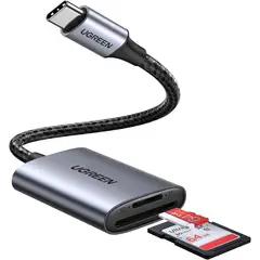 UGREEN - Adaptador 2 EN 1 USB C A Tarjeta SD / TF CM401 / 80888
