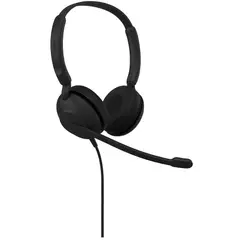 JABRA - Evolve 10 Auricular Usb-A Con Cuero Negro, Ideal Para Conferencias Y Trabajo Remoto
