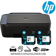 HP - Impresora Multifuncional Deskjet Ink Advantage 2975 color Wifi Escaner Copia