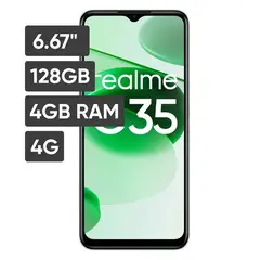 REALME - Celular C35 4GB RAM 128GB Glowing Green