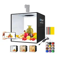 U BUY - Caja De Luz Para Fotografía Plegable 123 Colores De 40cm