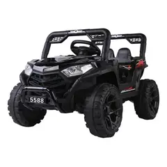 TOYUN TOYUN - Auto Electrico 4x4 Negro con Control Remoto