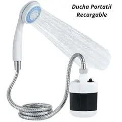 GENERICO - Ducha Portátil Con Bomba Inalámbrica Recargable
